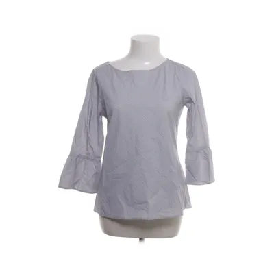 Top (Blauw, Wit) van Eterna Katoen, Elastaan, Polyamide