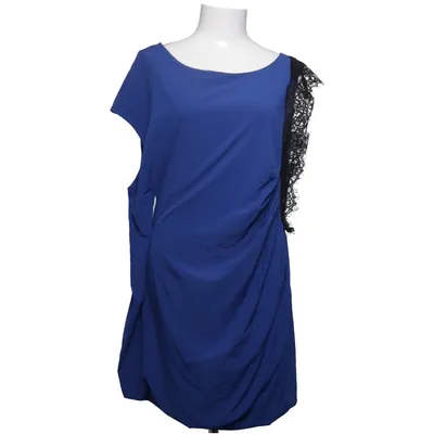 Klänning (Blå, Svart) från Azaka Polyester