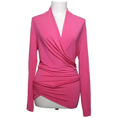 Slå-om top (Pink) fra Allude Elastan, Modal