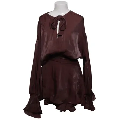 Klänning (Ruched Waist Ruffle Mini Dress) från NA-KD Polyester