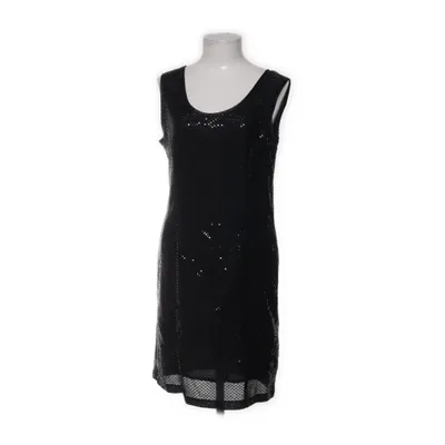 Cocktail dress (Black, Silver) from Stars Polyamide, Polyester