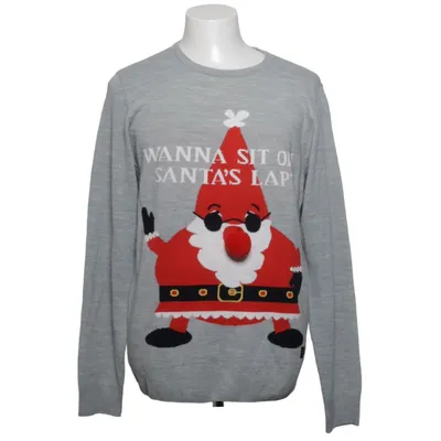 Christmas sweater (Gray, Red, Black, White) from Blend Acrylic