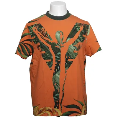T-shirt (Orange, Multicolore) de Carlo Colucci Coton, Élasthane