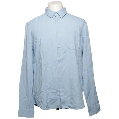 Shirt (Blauw) van Blend Linnen, Viscose