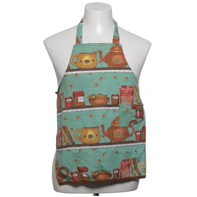 Apron (Green, Multicolored)