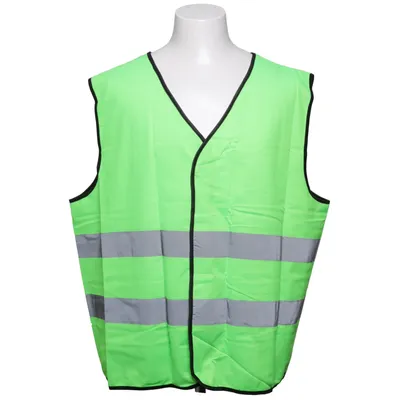 Reflective vest (Green) from Clas Ohlson Polyester
