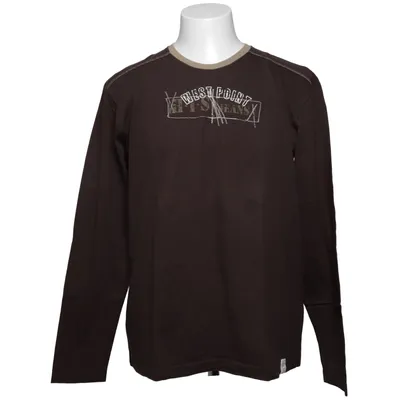 T-shirt à manches longues (Marron) de H.I.S Tops Coton