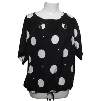 Blouse (Noir, Blanc) de Punt Roma Polyester
