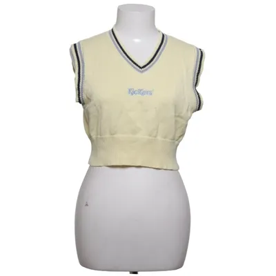 Pull sans manches (Jaune) de KicKers Acrylique, Coton