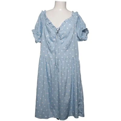 Kjole (Blå, Hvid) fra Influence Polyester