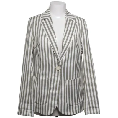 Blazer (Gris, Blanc) de More & More Élasthane, Polyester, Viscose