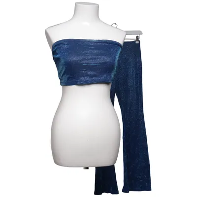 Ensemble de natation (Bleu) de Shein Fibre métallique, Polyester