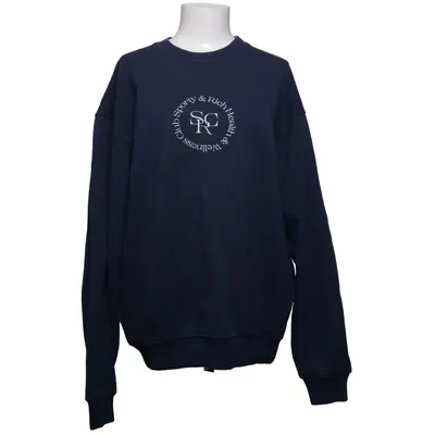 Sweatshirt (Bleu) de Sporty & Rich Coton