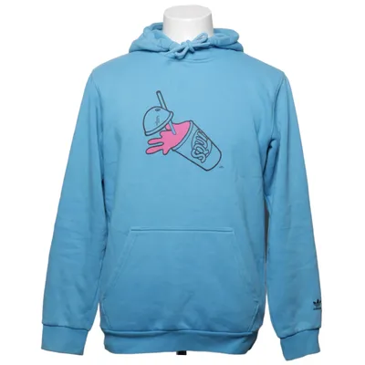 Huvtröja (Blå) från The Simpsons x Adidas Bomull, Polyester