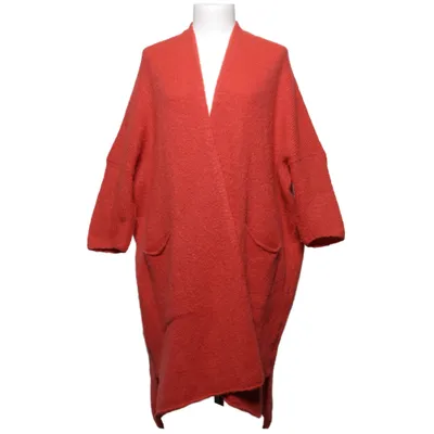 Cardigan (Rød) fra American Vintage Akryl, Elastan, Mohair, Polyamid, Uld