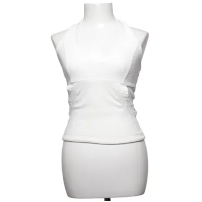 Haltertop (Wit) van Thelin Polyester, Viscose