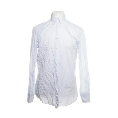 Buttondown-skjorta (Vit, Blå) från Suitsupply