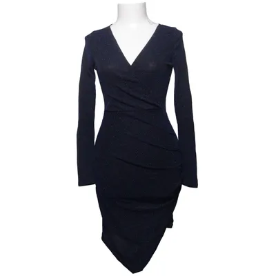 Cocktailkleid (Blau, Schwarz) von Boohoo Night