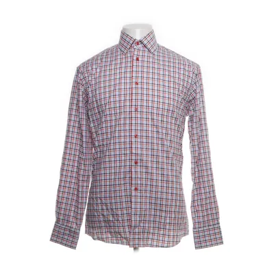 Shirt (White, Multicolored) from Allan Clark Cotton