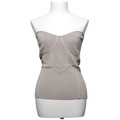 Tube top (Beige) van Dilvin Knit Polyamide, Viscose