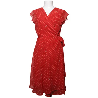 Slå-om-kjole (Rød, Hvid) fra Guess Polyester