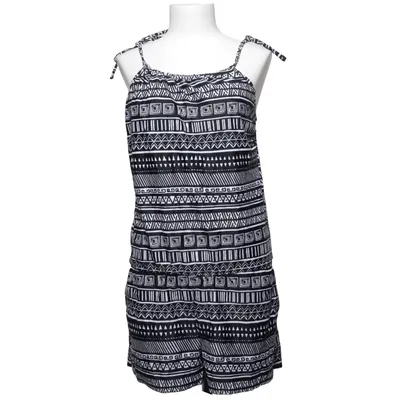 Jumpsuit (Black, White) from Rainbow Elastane, Polyamide