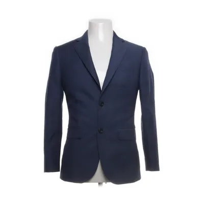 Blazer (Blue) from Bläck Polyester, Wool, Viscose