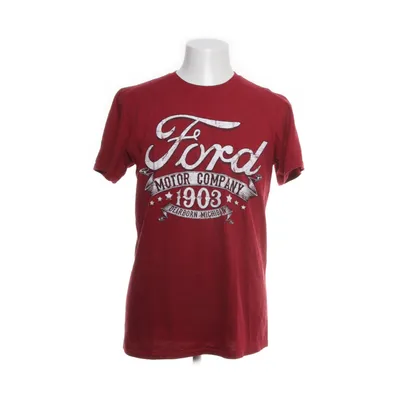 T-shirt (Rood) van Gildan Katoen, Polyester