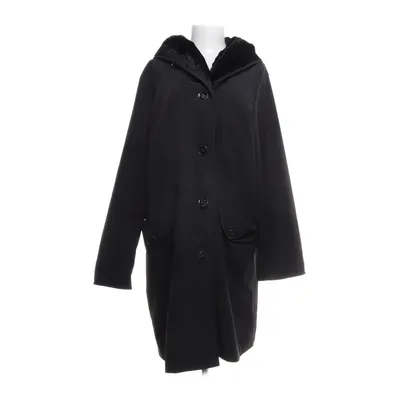 Coat (Black) from Flare Collection Cotton, Modal, Polyester, Viscose