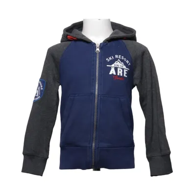 Sweat à capuche (Bleu, Gris) de Åre Coton, Polyester