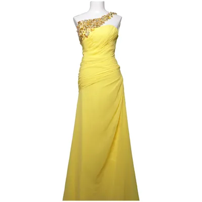 Avondjurk (Geel) van Tony Bowls Polyester