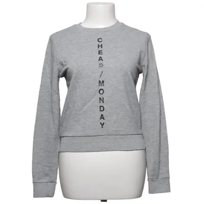 Sweatshirt (Gris) de Cheap Monday Coton, Polyester, Viscose