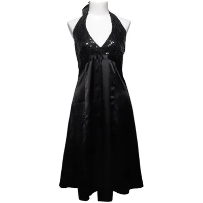 Robe de cocktail (Noir) de True Coton, Élasthane