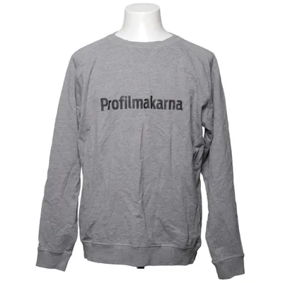 Collegetröja (Grå) från Texstar Bomull, Polyester