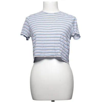 T-shirt (Blauw, Meerkleurig) van Monki Katoen, Modal
