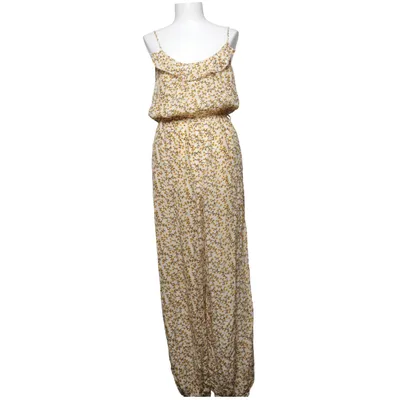 Jumpsuit (Wit, Geel, Bruin) van Edith & Ella Zijde