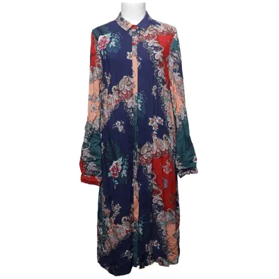 Shirt dress (Blue, Red, Multicolored) from Top Secret Viscose