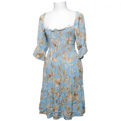 Dress (Blue, Beige) from Elsta by CSN Viscose