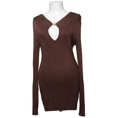 Dress (Brown) from H&M Edition Elastane, Polyamide, Viscose
