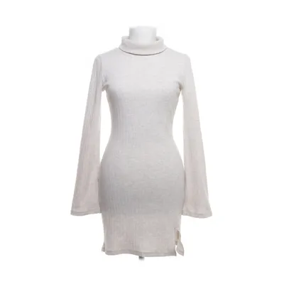 Turtleneck dress (Beige) from Gina Tricot Elastane, Viscose
