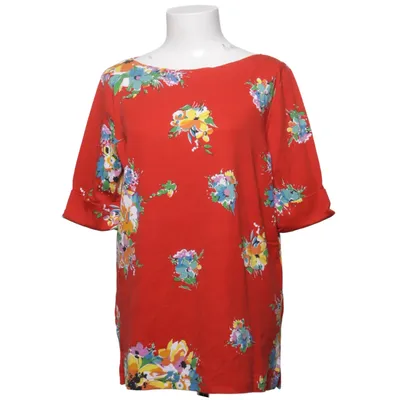Topp (Röd, Flerfärgad) från Lauren Ralph Lauren Bomull, Elastan
