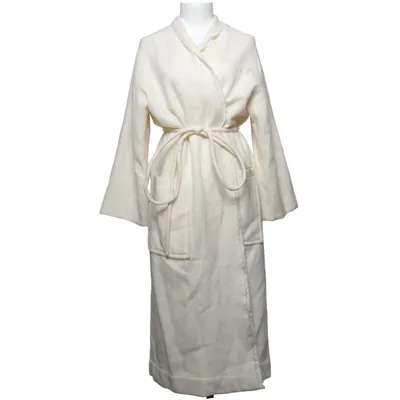 Bathrobe (White) from Zara Viscose, Wool