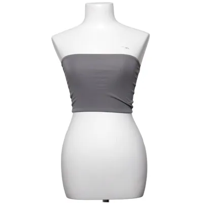 Tube top (Gray) from Monki Viscose, Polyester, Elastane