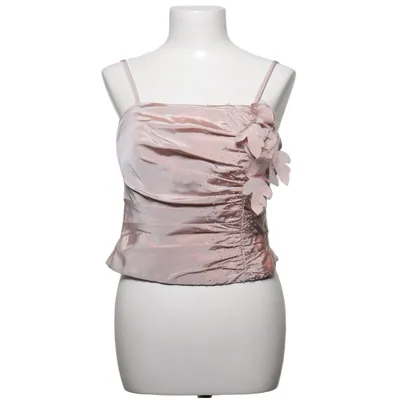 Top (Beige) von John Charles Acetat, Polyester