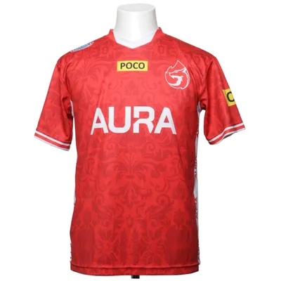 Maillot de football (Rouge, Blanc) de Aura