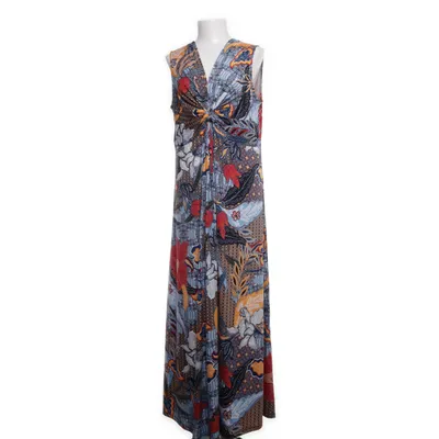 Maxi jurk (Blauw, Meerkleurig) van Rosebud Elastaan, Polyester
