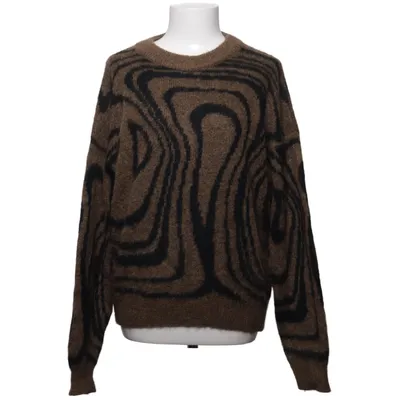 Tröja (Brun, Svart) från Kauf Dich Glücklich Akryl, Mohair, Polyamid
