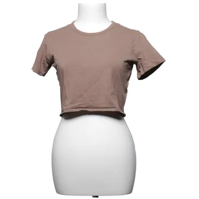 T-shirt (Beige) från Gymshark Bomull, Elastan