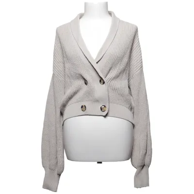 Cardigan (Beige) fra NA-KD Reborn Bomuld, Polyester