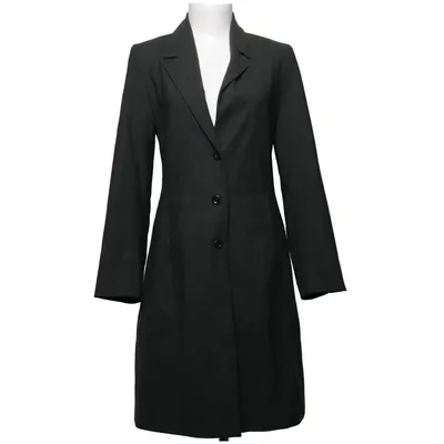 Manteau (Vert) de Missing Link Élasthane, Polyester, Laine